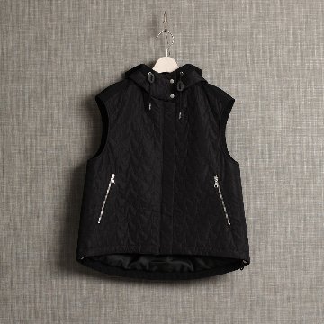 11月上旬お届け予定『Stella quilt』 2WAY gilet【全3色】の画像