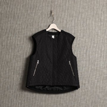 11月上旬お届け予定『Stella quilt』 2WAY gilet【全3色】の画像