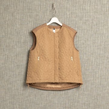 11月上旬お届け予定『Stella quilt』 2WAY gilet【全3色】の画像