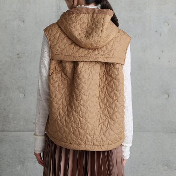 11月上旬お届け予定『Stella quilt』 2WAY gilet【全3色】の画像