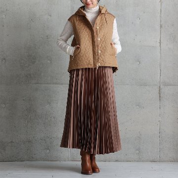 11月上旬お届け予定『Stella quilt』 2WAY gilet【全3色】の画像