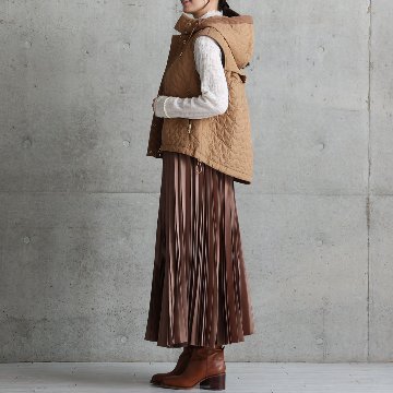 11月上旬お届け予定『Stella quilt』 2WAY gilet【全3色】の画像