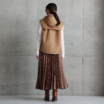 11月上旬お届け予定『Stella quilt』 2WAY gilet【全3色】の画像