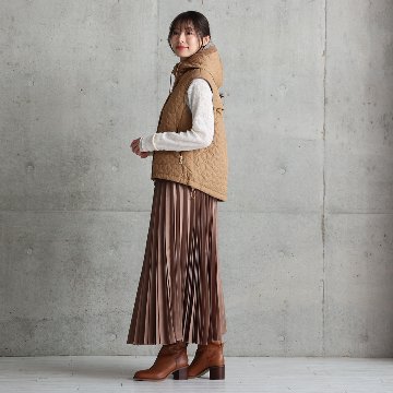 11月上旬お届け予定『Stella quilt』 2WAY gilet【全3色】の画像