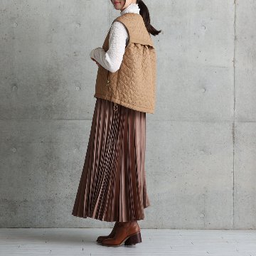 11月上旬お届け予定『Stella quilt』 2WAY gilet【全3色】の画像