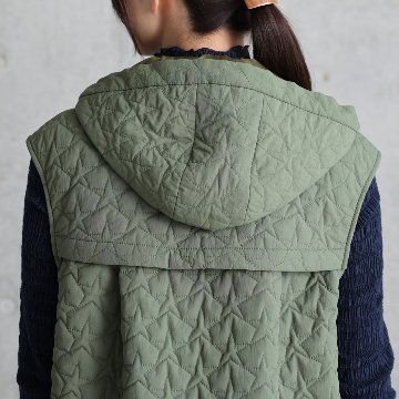 11月上旬お届け予定『Stella quilt』 2WAY gilet【全3色】の画像