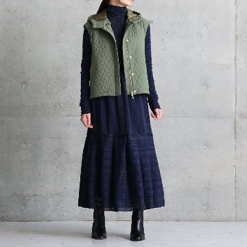 11月上旬お届け予定『Stella quilt』 2WAY gilet【全3色】の画像