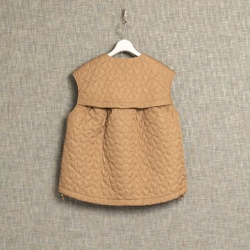 11月上旬お届け予定『Stella quilt』 2WAY gilet【全3色】の画像