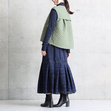 11月上旬お届け予定『Stella quilt』 2WAY gilet【全3色】の画像