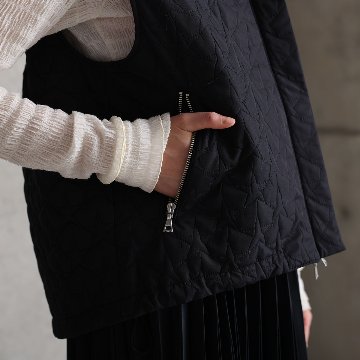 11月上旬お届け予定『Stella quilt』 2WAY gilet【全3色】の画像