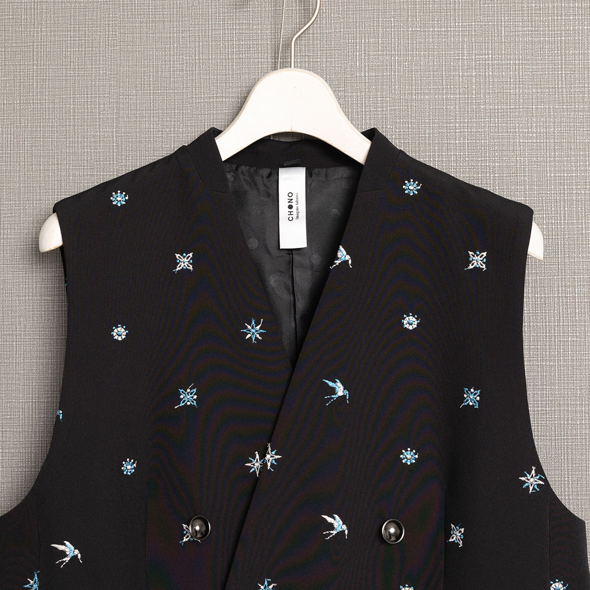 11月上旬お届け予定『The happy prince』 long gilet【全2色】の画像