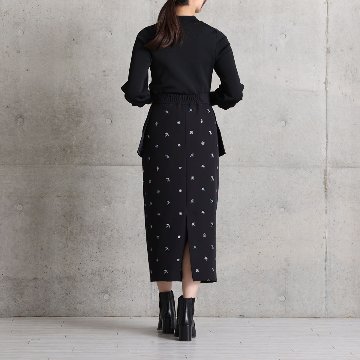 11月上旬お届け予定『The happy prince』 Straight skirt【全2色】の画像