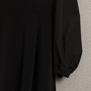 11月上旬お届け予定『Drape knit』 Long dress【全2色】の画像