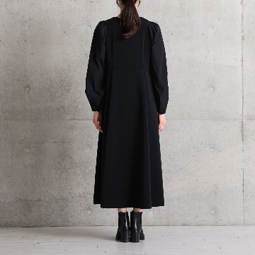 11月上旬お届け予定『Drape knit』 Long dress【全2色】の画像