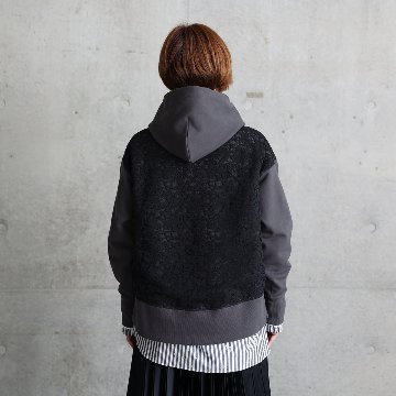 11月上旬届け予定『Back lace 』 Hoodie【全2色】の画像