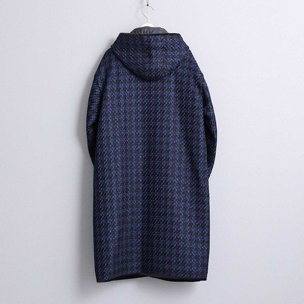 12月上旬届け予定『Tulle houndstooth tweed』2WAY Long Coat 【全2色】の画像