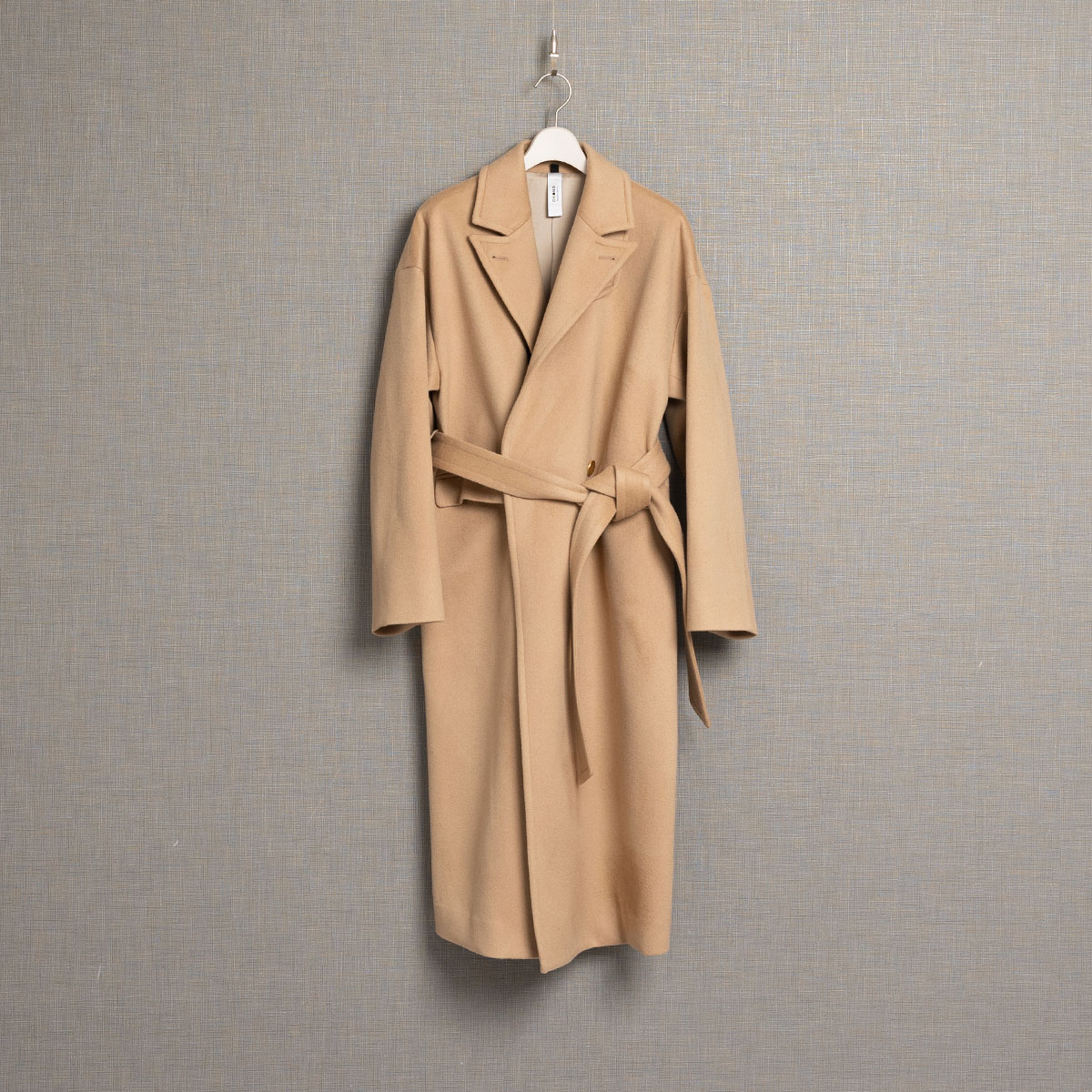 12月上旬お届け予定『Pure cashmere』 Over chester coat【全3色】の画像