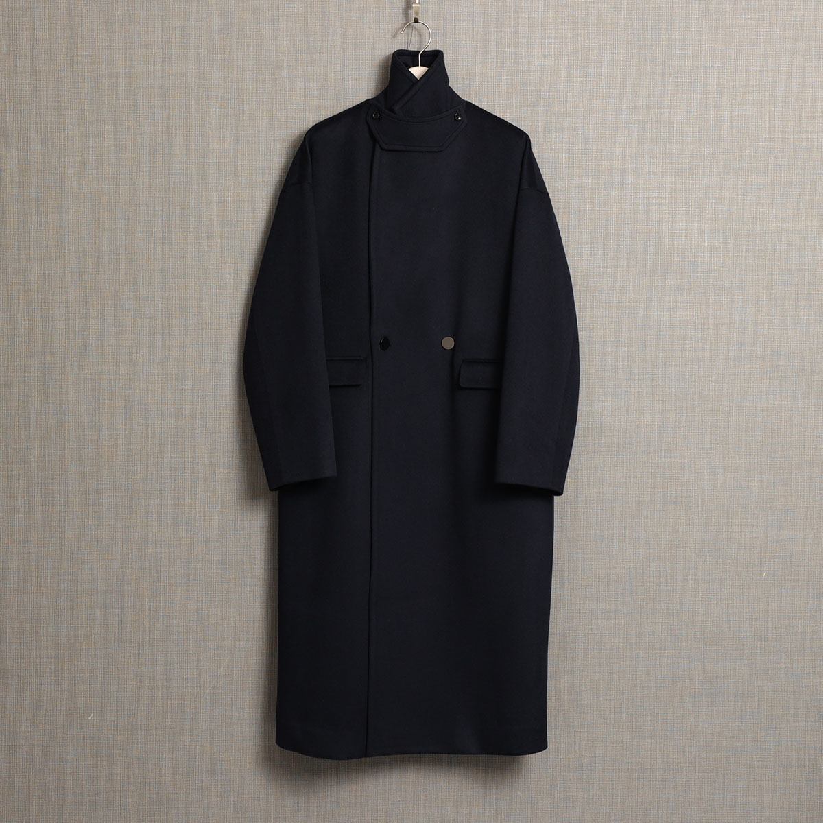 12月上旬お届け予定『Pure cashmere』 Over chester coat【全3色】の画像