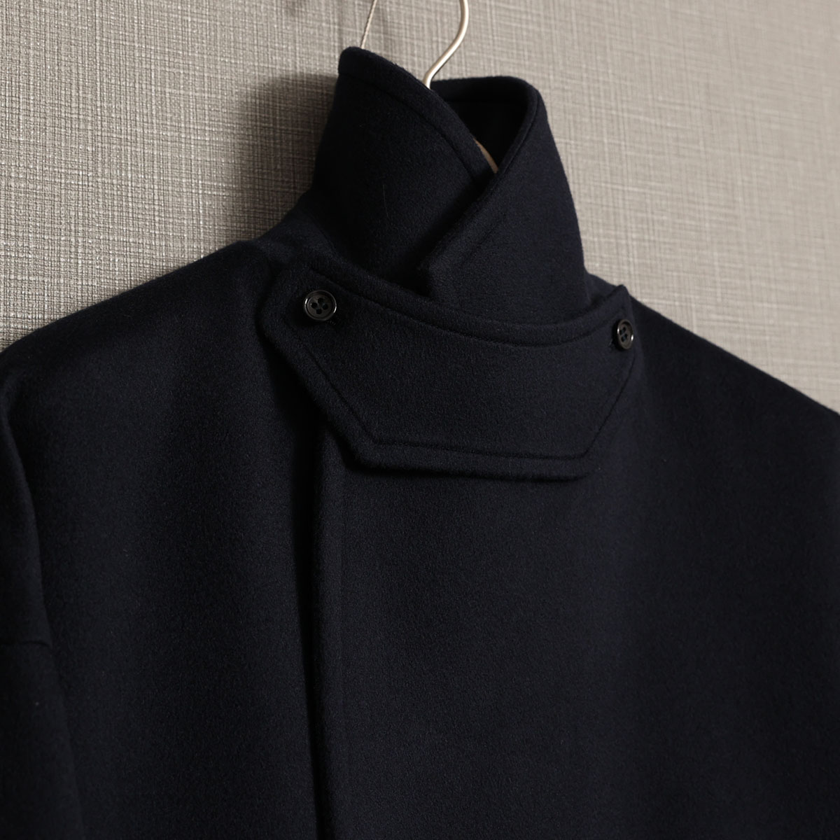 12月上旬お届け予定『Pure cashmere』 Over chester coat【全3色】の画像