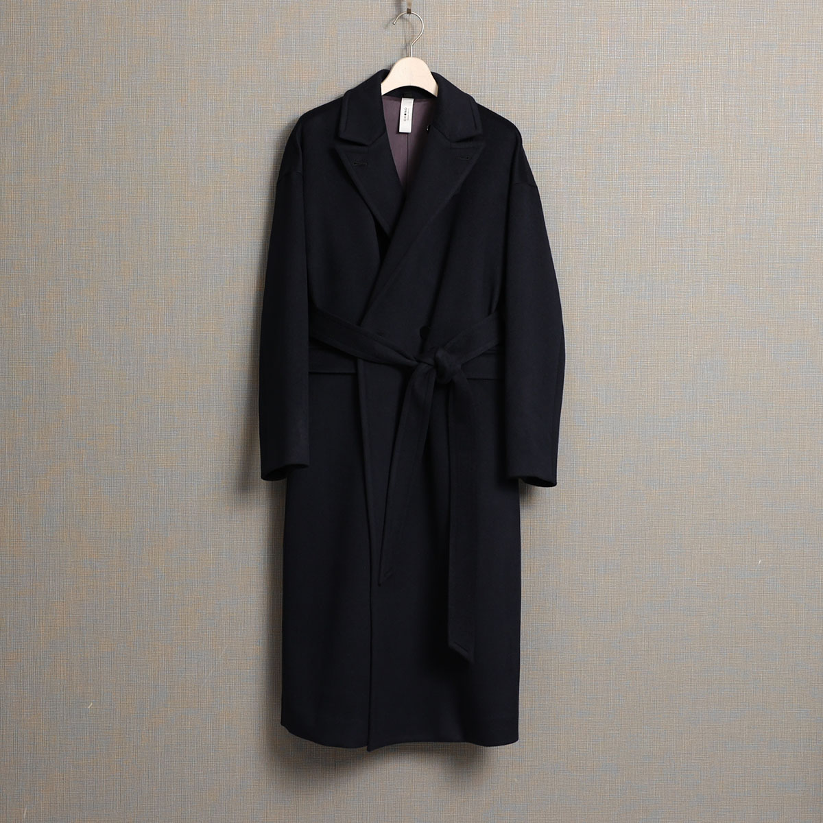 12月上旬お届け予定『Pure cashmere』 Over chester coat【全3色】の画像