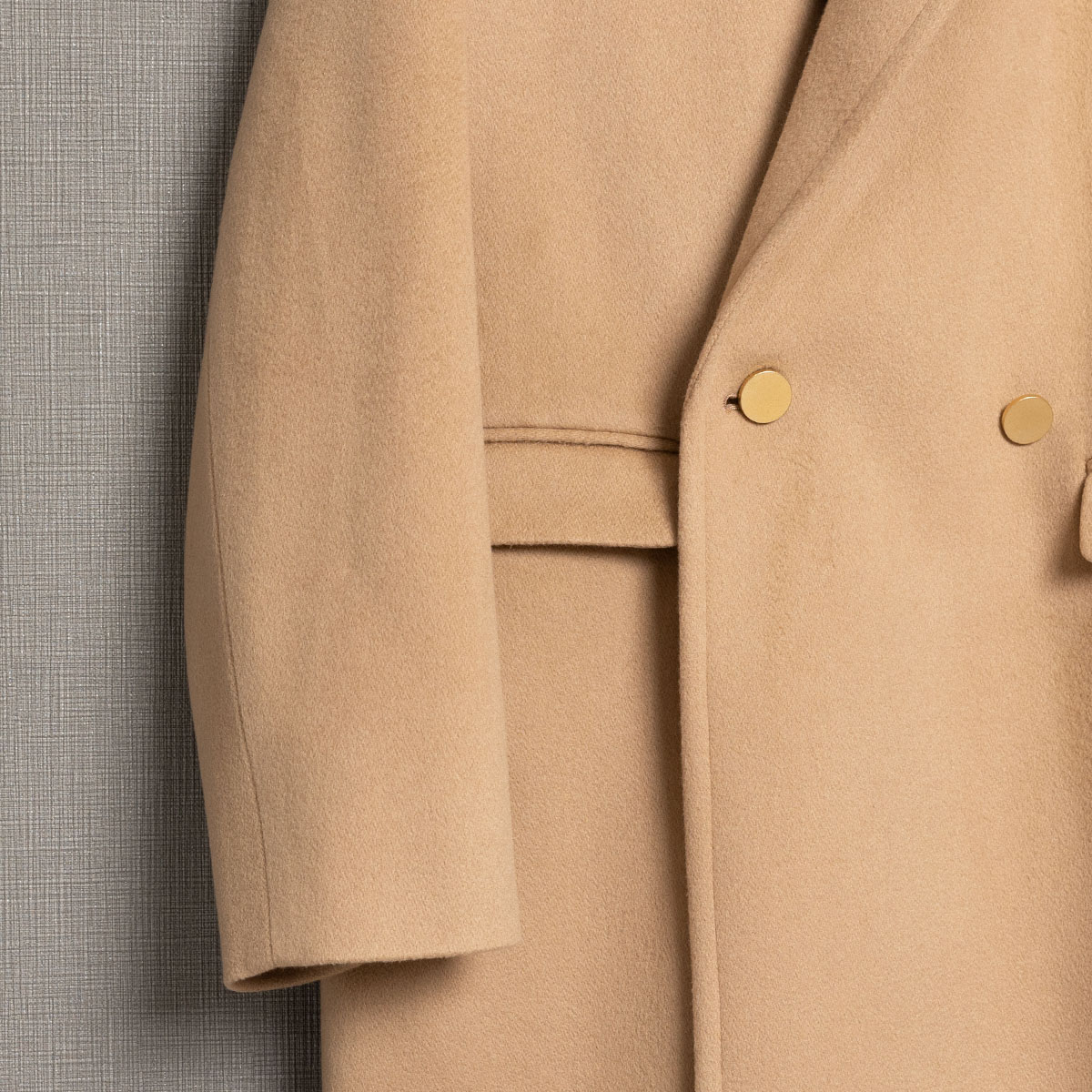 12月上旬お届け予定『Pure cashmere』 Over chester coat【全3色】の画像