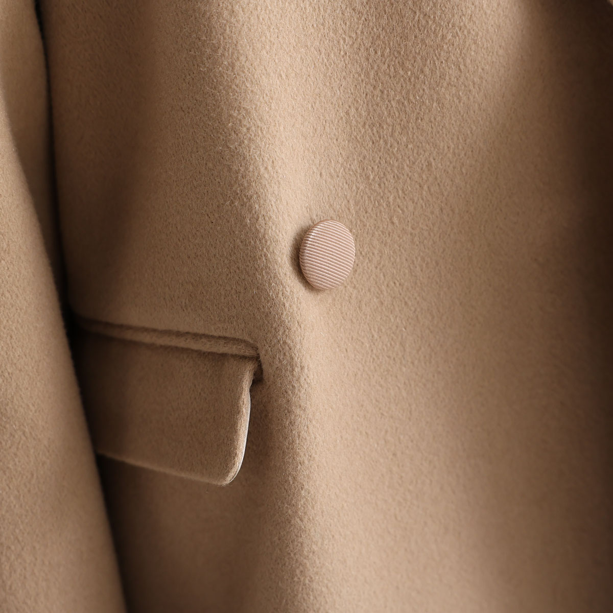 12月上旬お届け予定『Pure cashmere』 Over chester coat【全3色】の画像