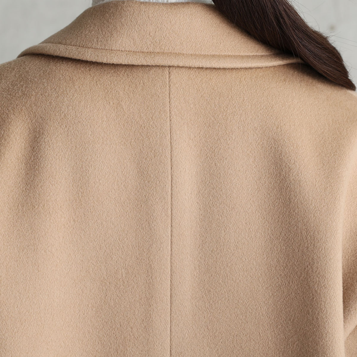 12月上旬お届け予定『Pure cashmere』 Over chester coat【全3色】の画像