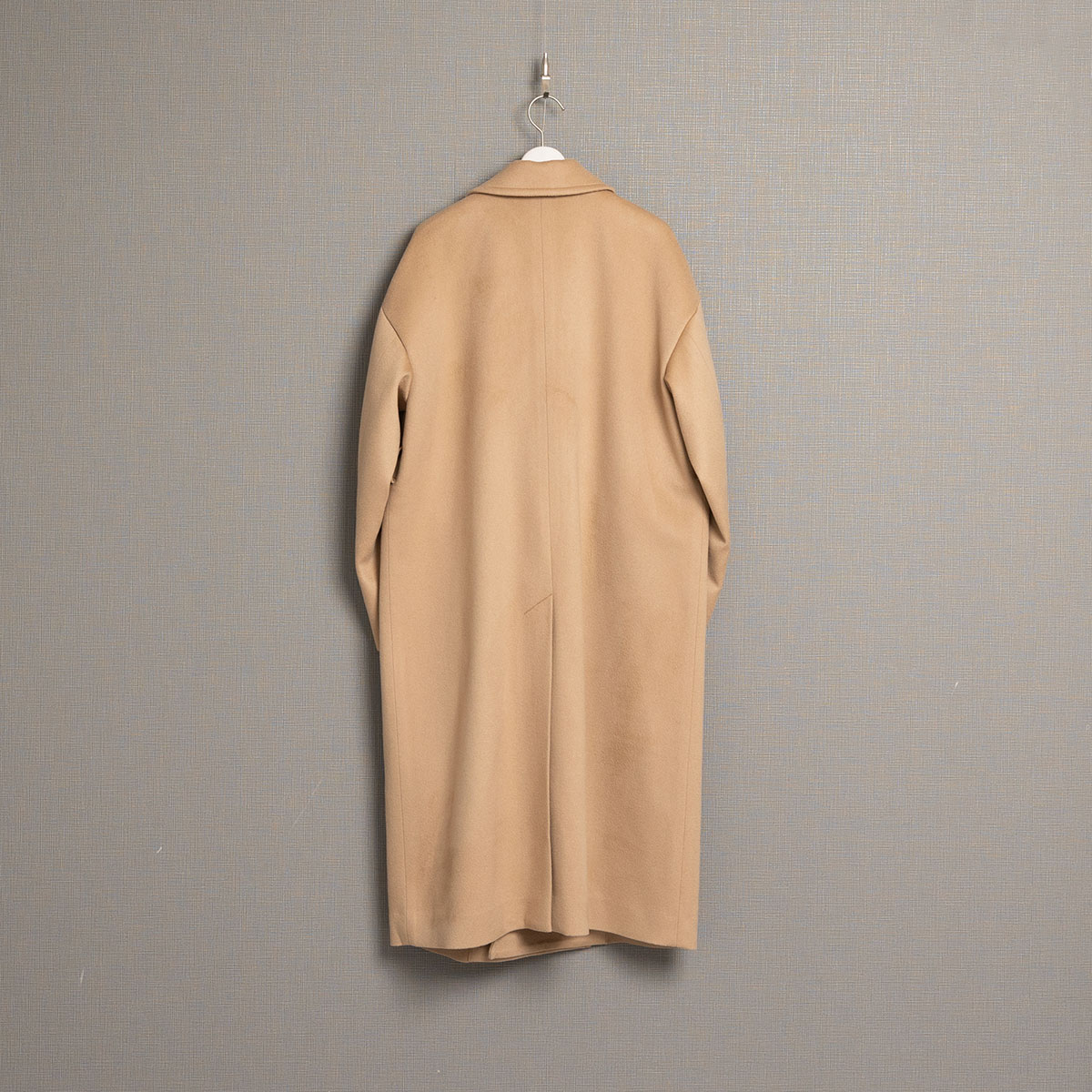 12月上旬お届け予定『Pure cashmere』 Over chester coat【全3色】の画像