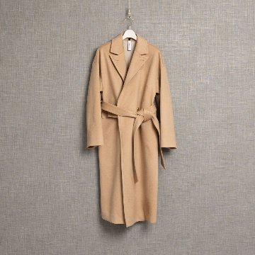 12月上旬お届け予定『Pure cashmere』 Over chester coat【全3色】の画像