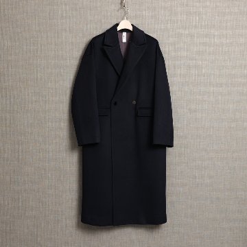 12月上旬お届け予定『Pure cashmere』 Over chester coat【全3色】の画像