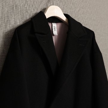 12月上旬お届け予定『Pure cashmere』 Over chester coat【全3色】の画像