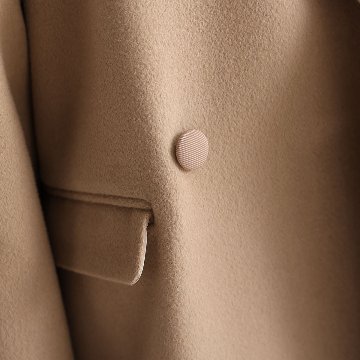 12月上旬お届け予定『Pure cashmere』 Over chester coat【全3色】の画像