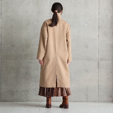 12月上旬お届け予定『Pure cashmere』 Over chester coat【全3色】の画像