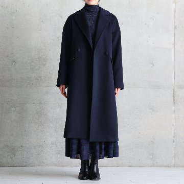 12月上旬お届け予定『Pure cashmere』 Over chester coat【全3色】の画像