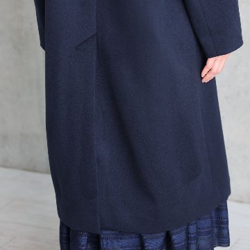 12月上旬お届け予定『Pure cashmere』 Over chester coat【全3色】の画像