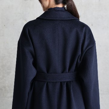 12月上旬お届け予定『Pure cashmere』 Over chester coat【全3色】の画像