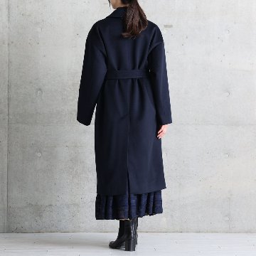 12月上旬お届け予定『Pure cashmere』 Over chester coat【全3色】の画像