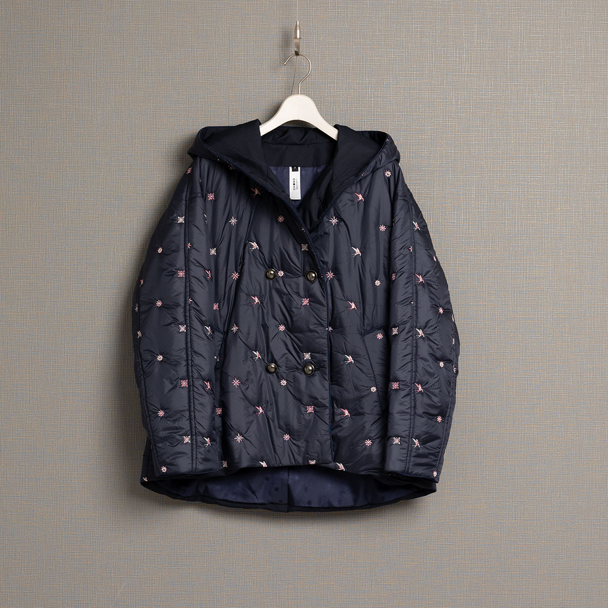 12月下旬お届け予定『The happy prince quilt』 Hoodie coat【全2色】の画像