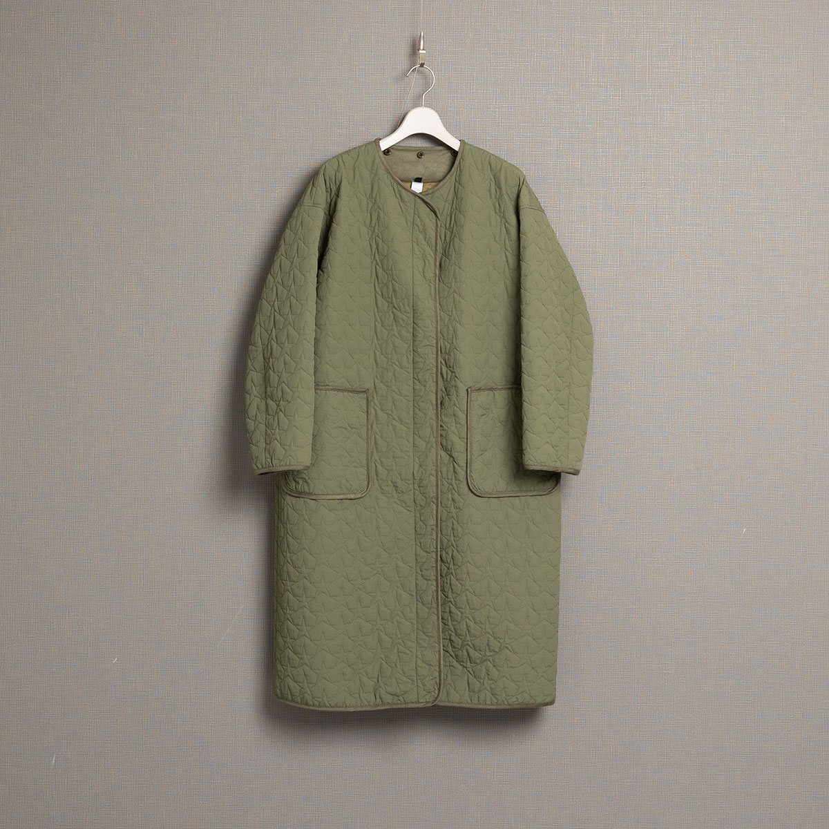 12月下旬お届け予定『Stella quilt』2WAY Long Coat 【全2色】の画像