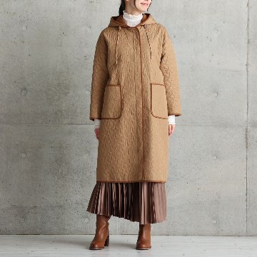 12月下旬お届け予定『Stella quilt』2WAY Long Coat 【全2色】の画像