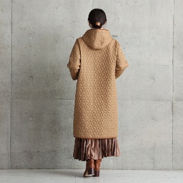 12月下旬お届け予定『Stella quilt』2WAY Long Coat 【全2色】の画像