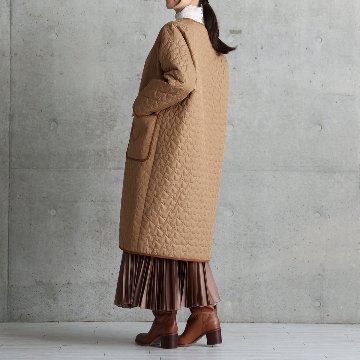 12月下旬お届け予定『Stella quilt』2WAY Long Coat 【全2色】の画像