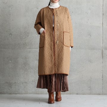 12月下旬お届け予定『Stella quilt』2WAY Long Coat 【全2色】の画像