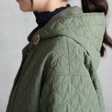 12月下旬お届け予定『Stella quilt』2WAY Long Coat 【全2色】の画像