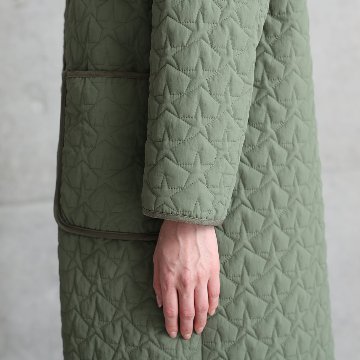 12月下旬お届け予定『Stella quilt』2WAY Long Coat 【全2色】の画像