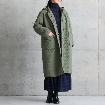 12月下旬お届け予定『Stella quilt』2WAY Long Coat 【全2色】の画像