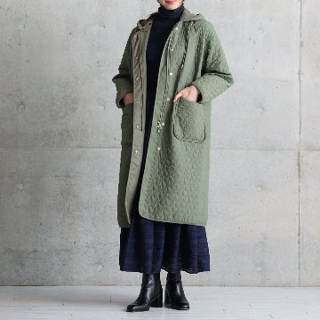 12月下旬お届け予定『Stella quilt』2WAY Long Coat 【全2色】の画像