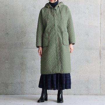 12月下旬お届け予定『Stella quilt』2WAY Long Coat 【全2色】の画像