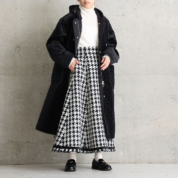 12月下旬お届け予定『Stella quilt velvet』2WAY Long Coat【全1色】の画像