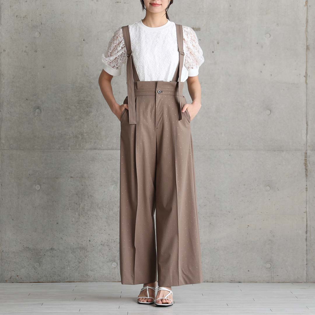 2月中旬～下旬お届け予定『Stella dot』 Suspenders pants 【全3色】の画像